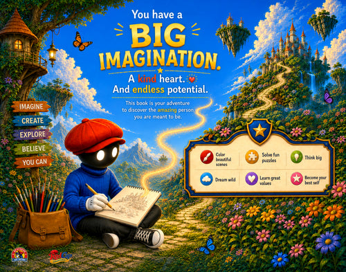 Red Cap's Creative Quest (Activity book)