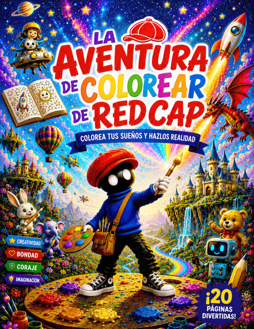 Red Cap's Coloring Adventure