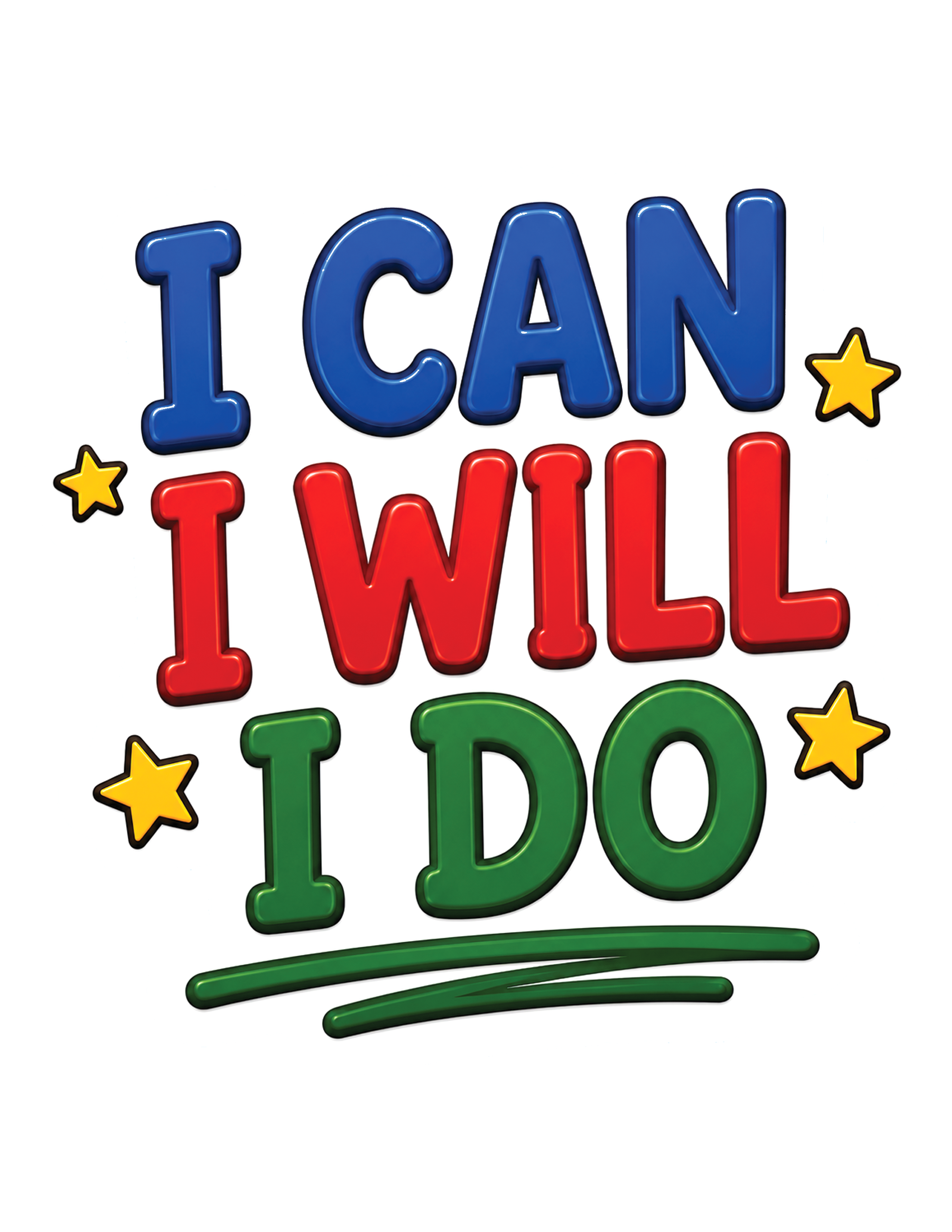Red Cap Inspirational 20 Pack Stickers