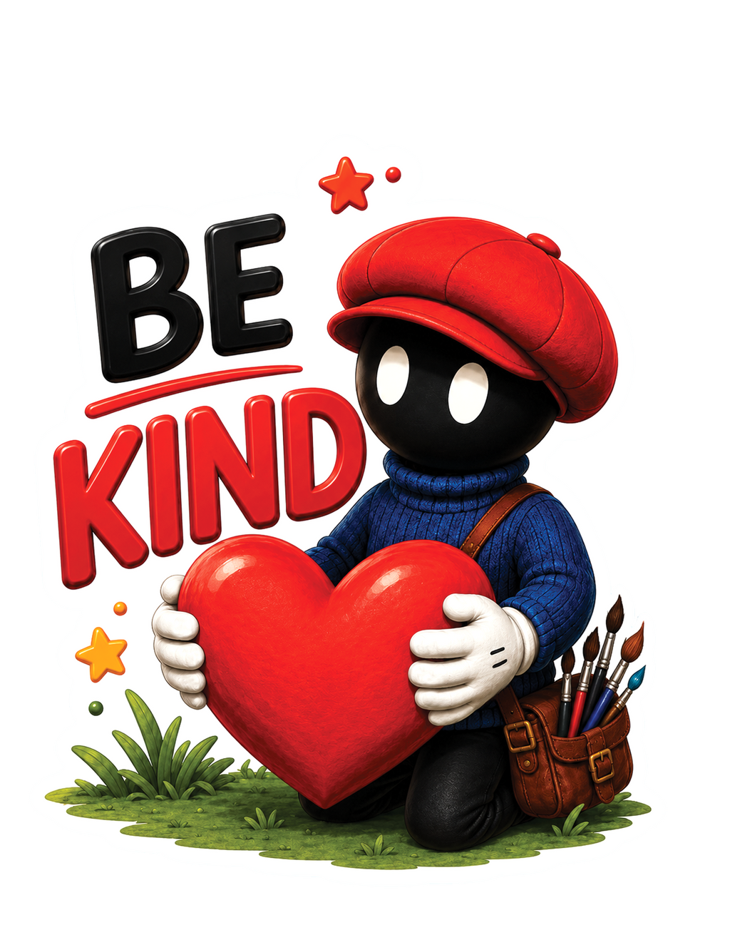 Red Cap Inspirational 20 Pack Stickers