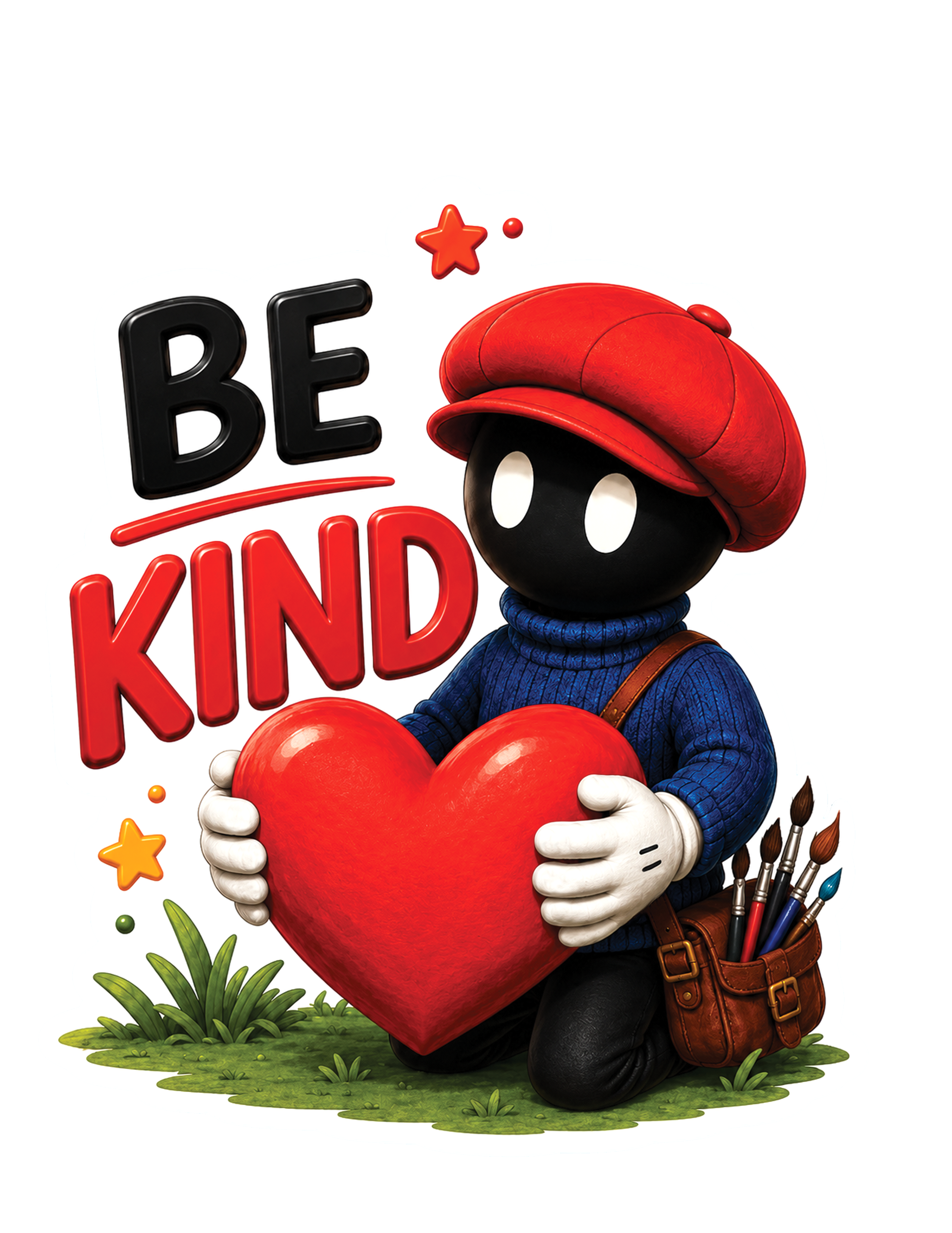 Red Cap Inspirational 20 Pack Stickers