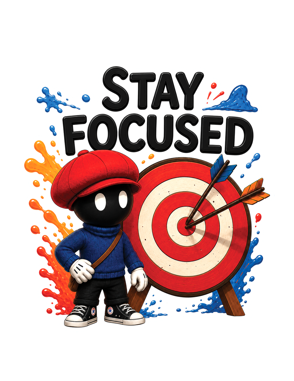 Red Cap Inspirational 20 Pack Stickers