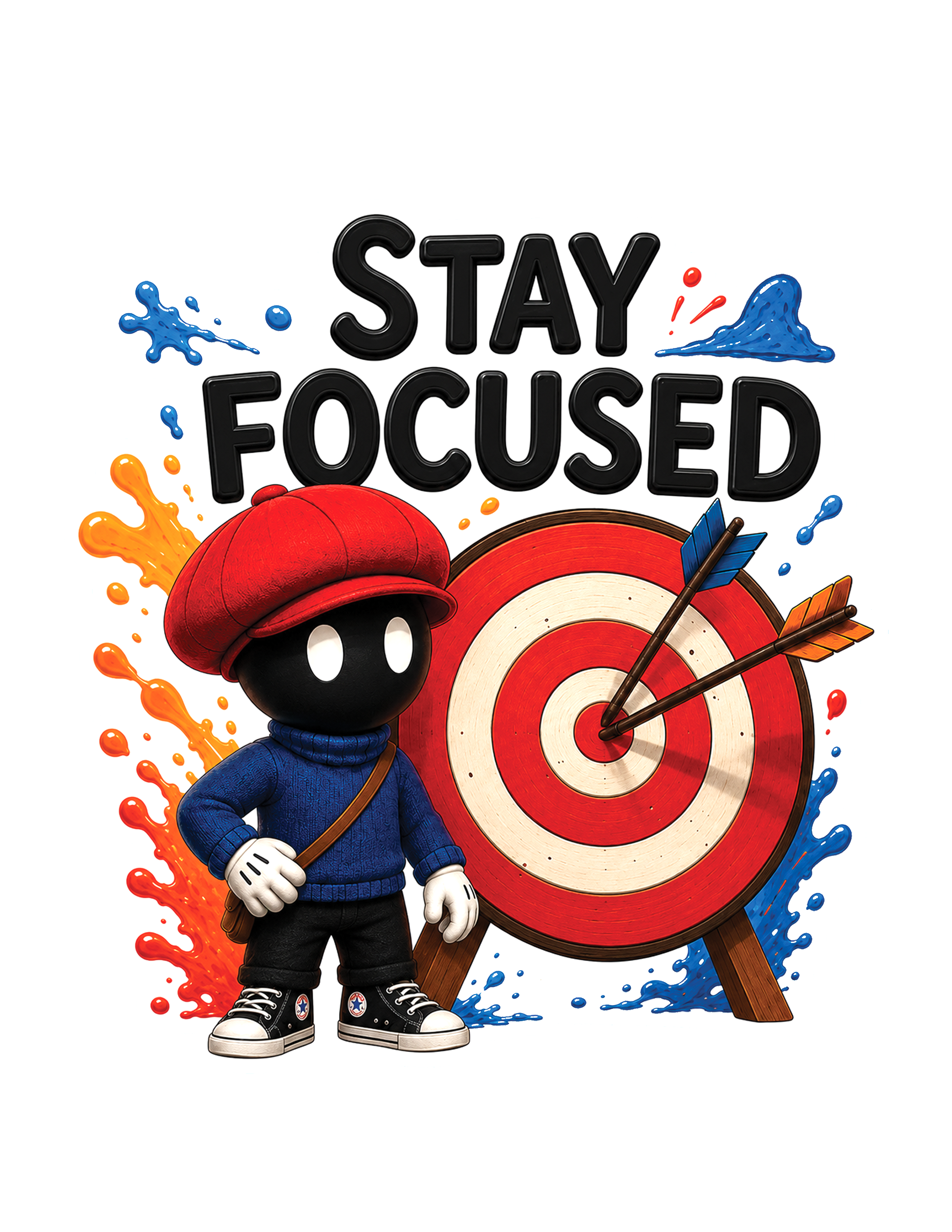 Red Cap Inspirational 20 Pack Stickers