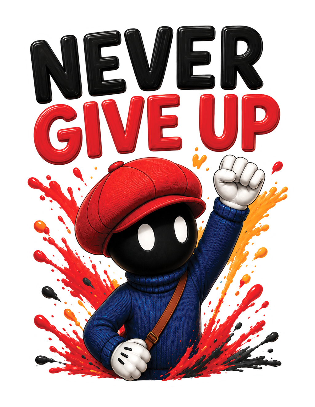 Red Cap Inspirational 20 Pack Stickers