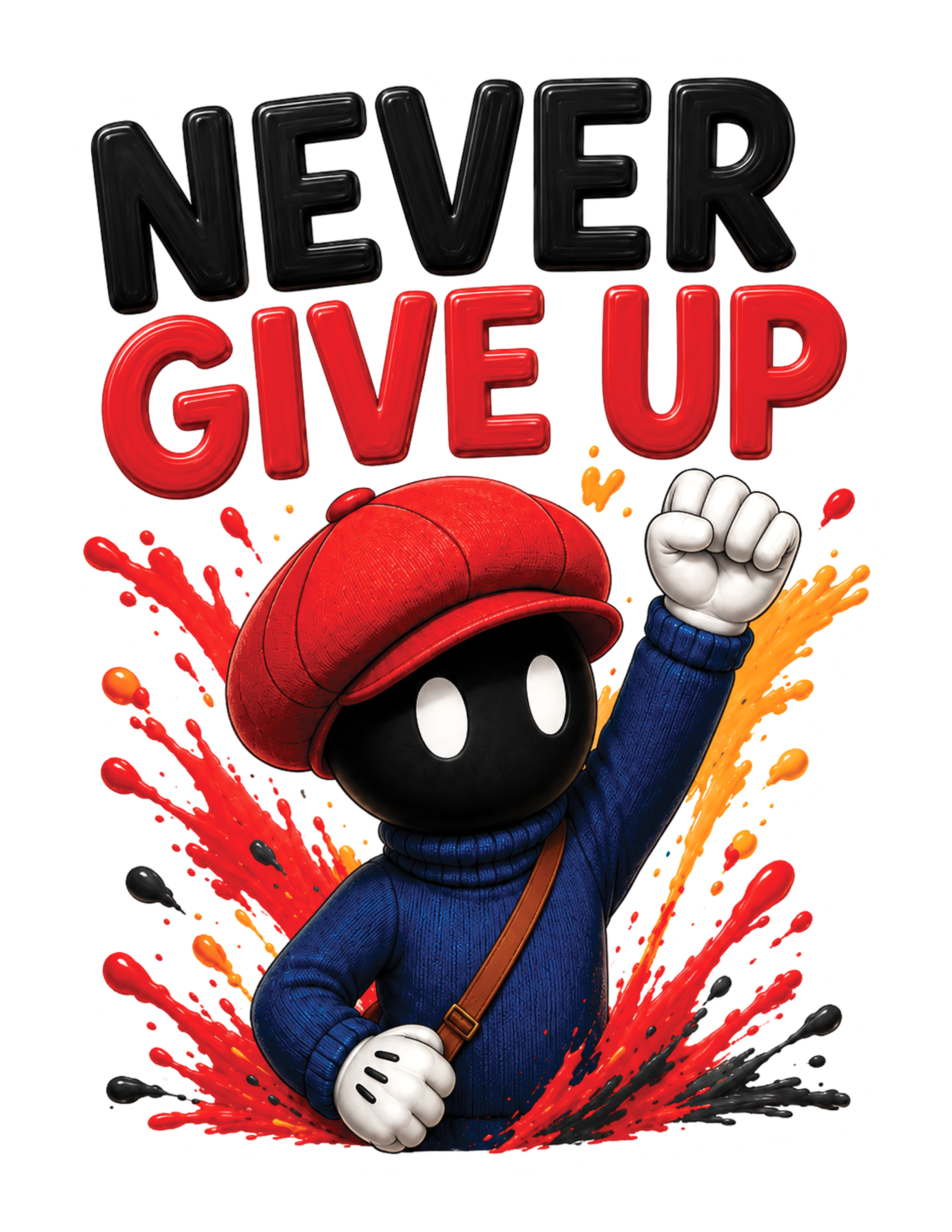 Red Cap Inspirational 20 Pack Stickers