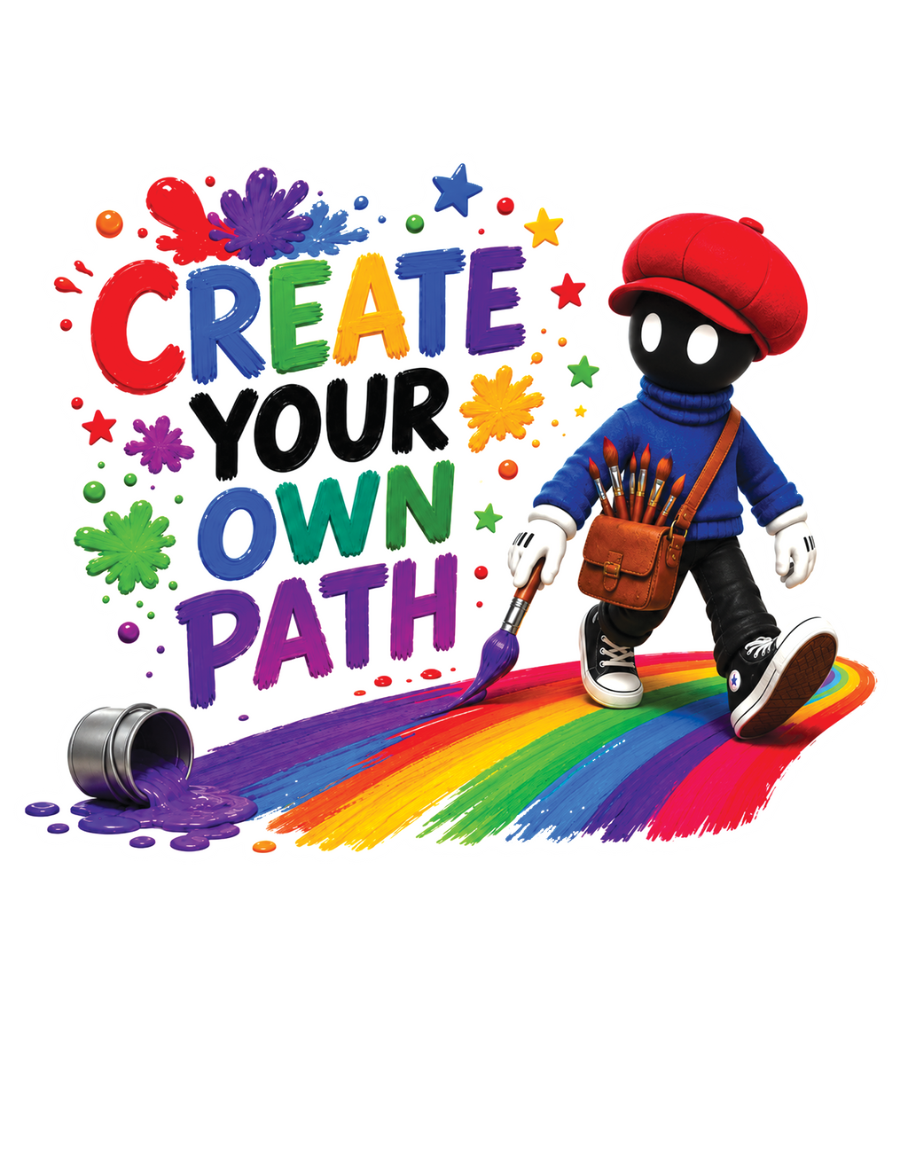 Red Cap Inspirational 20 Pack Stickers