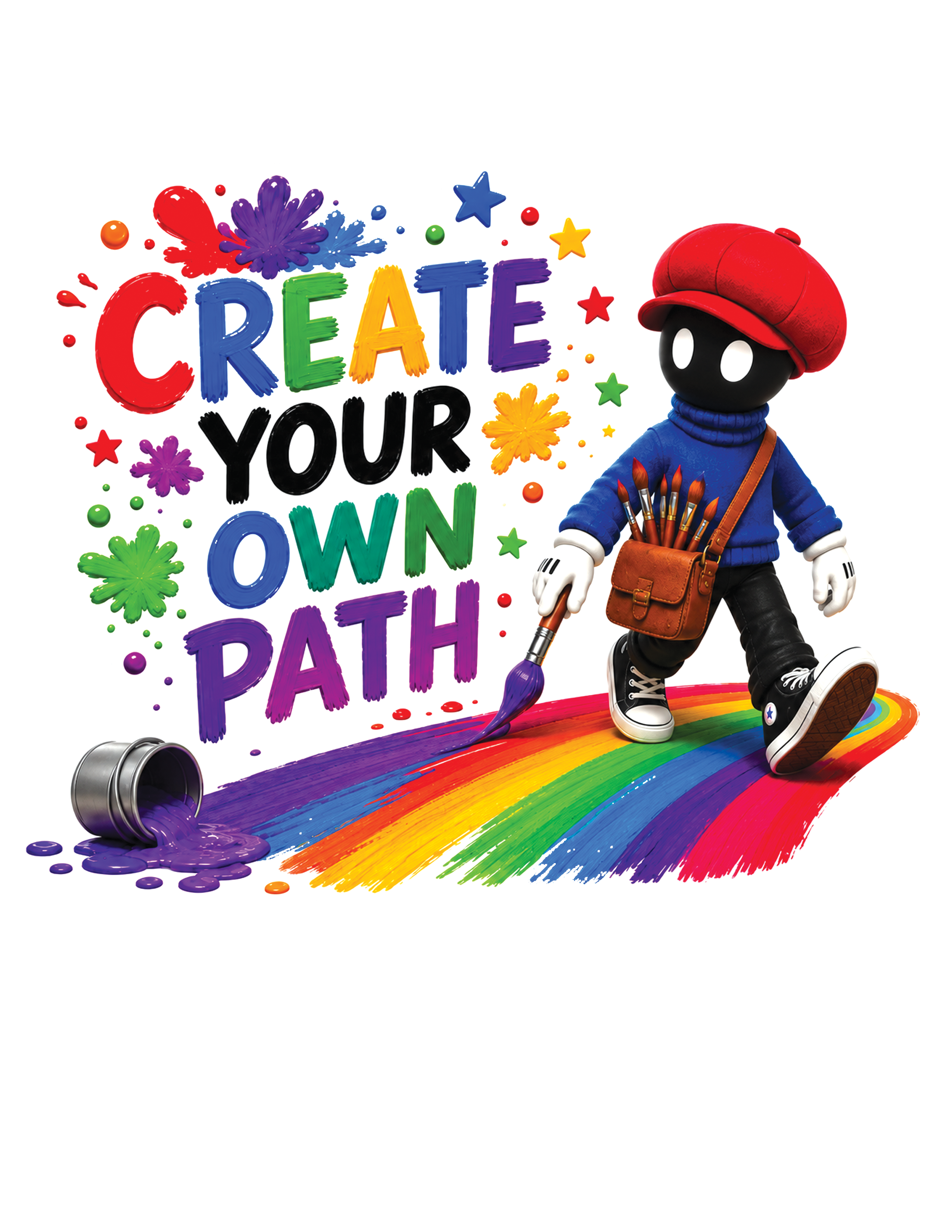 Red Cap Inspirational 20 Pack Stickers