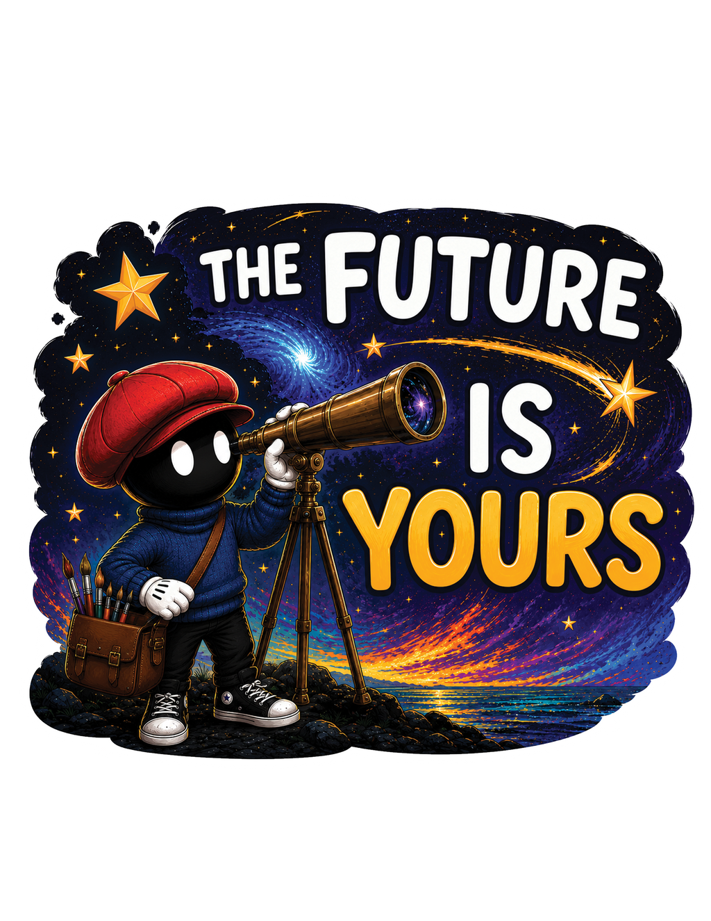 Red Cap Inspirational 20 Pack Stickers
