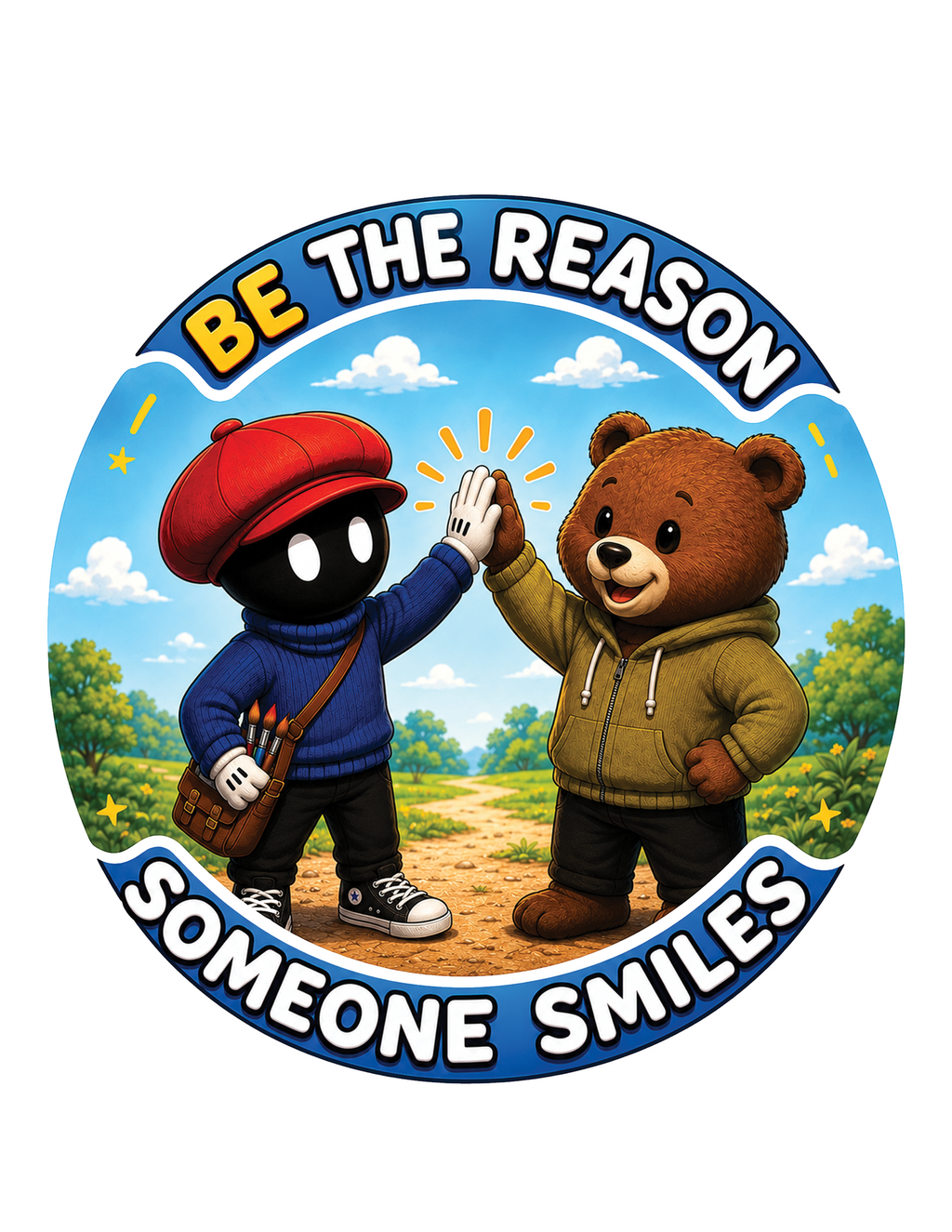 Red Cap Inspirational 20 Pack Stickers