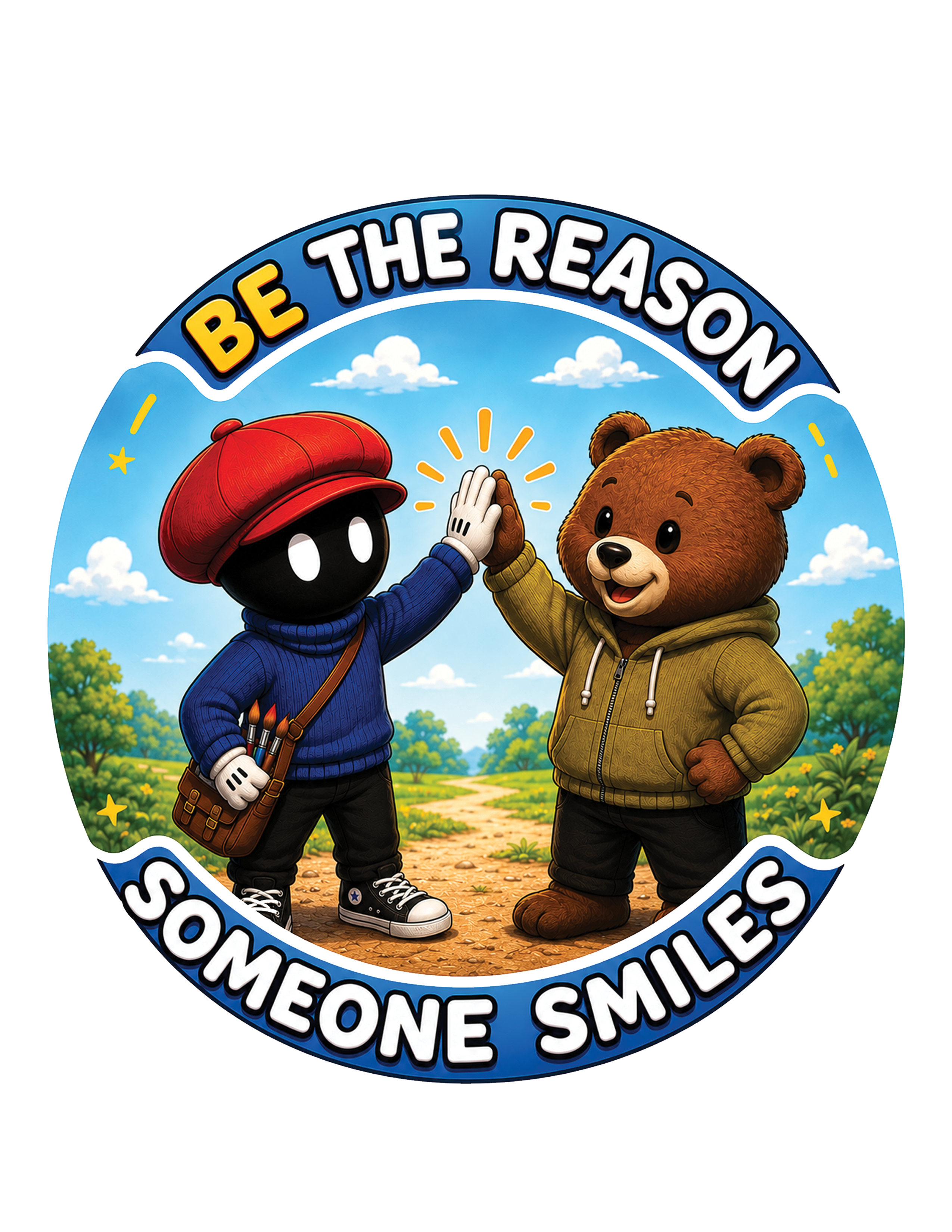 Red Cap Inspirational 20 Pack Stickers