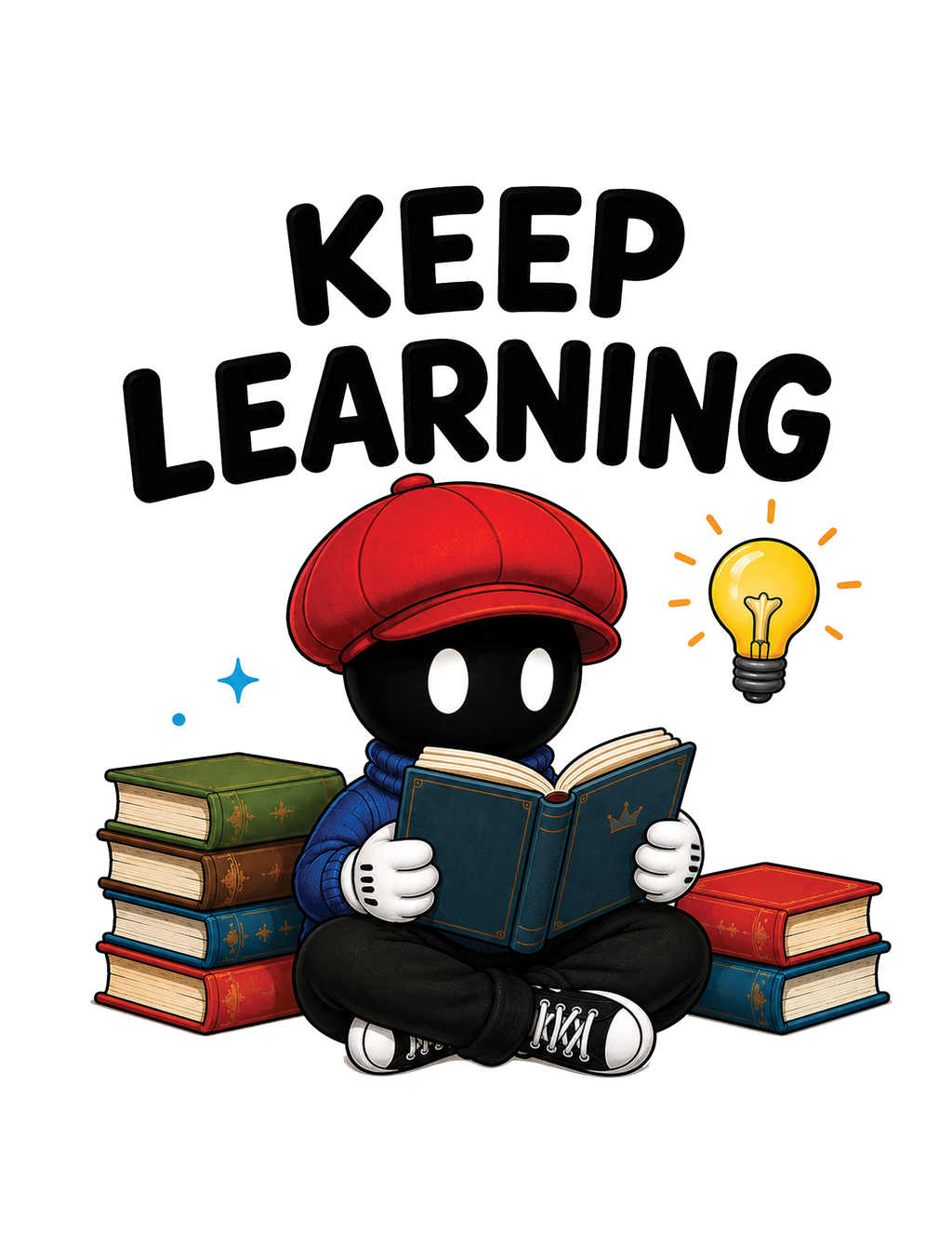Red Cap Inspirational 20 Pack Stickers