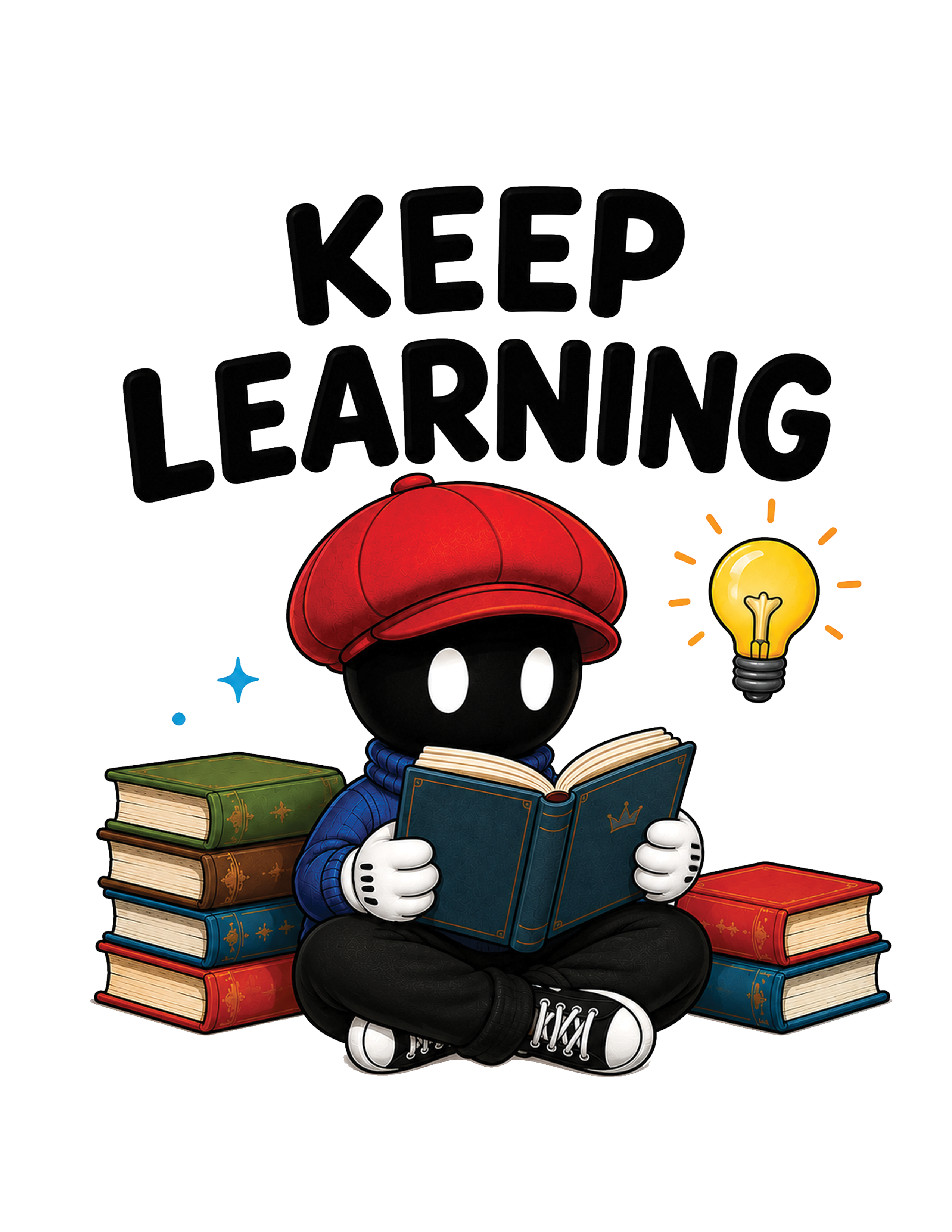 Red Cap Inspirational 20 Pack Stickers