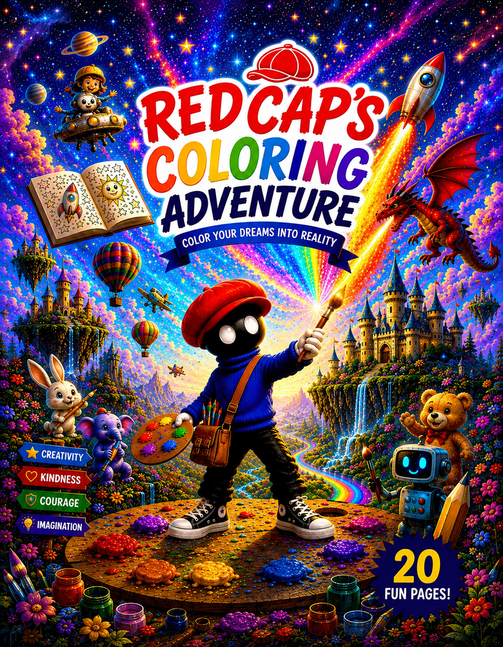 Redcap's Coloring Adventure